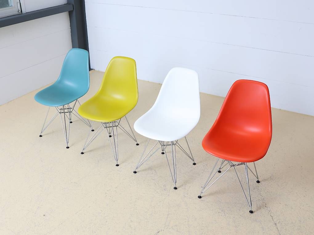 Vitra Sedie: Vitra Eames DSR Stühle | 4er-Set Farbmix – Usato da Meinisberg venduto da atelier_TILIJA 2