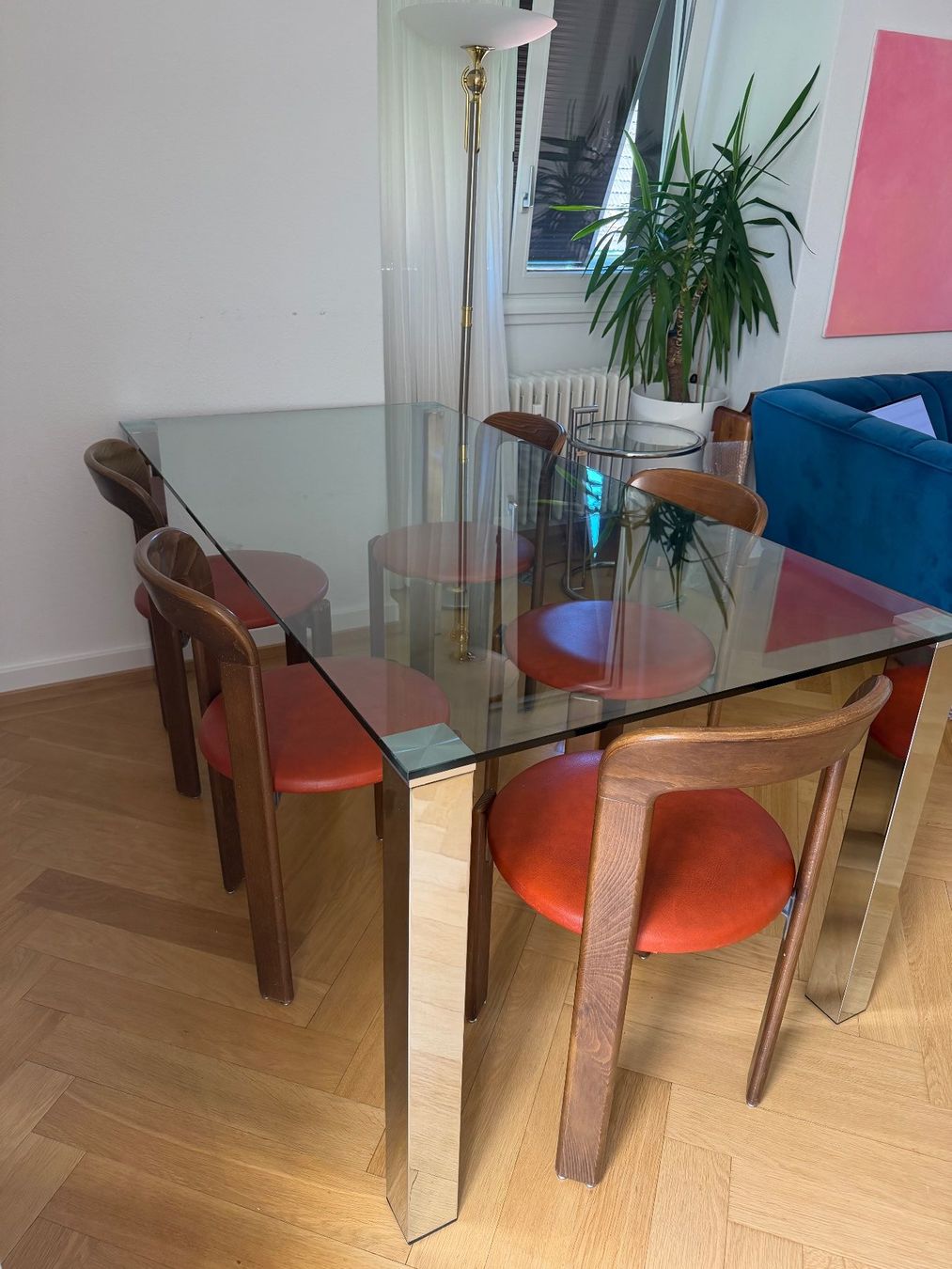 Tables: Glass Dining Table – Neuf (Voir description) à Zürich par cha_xbr2 1