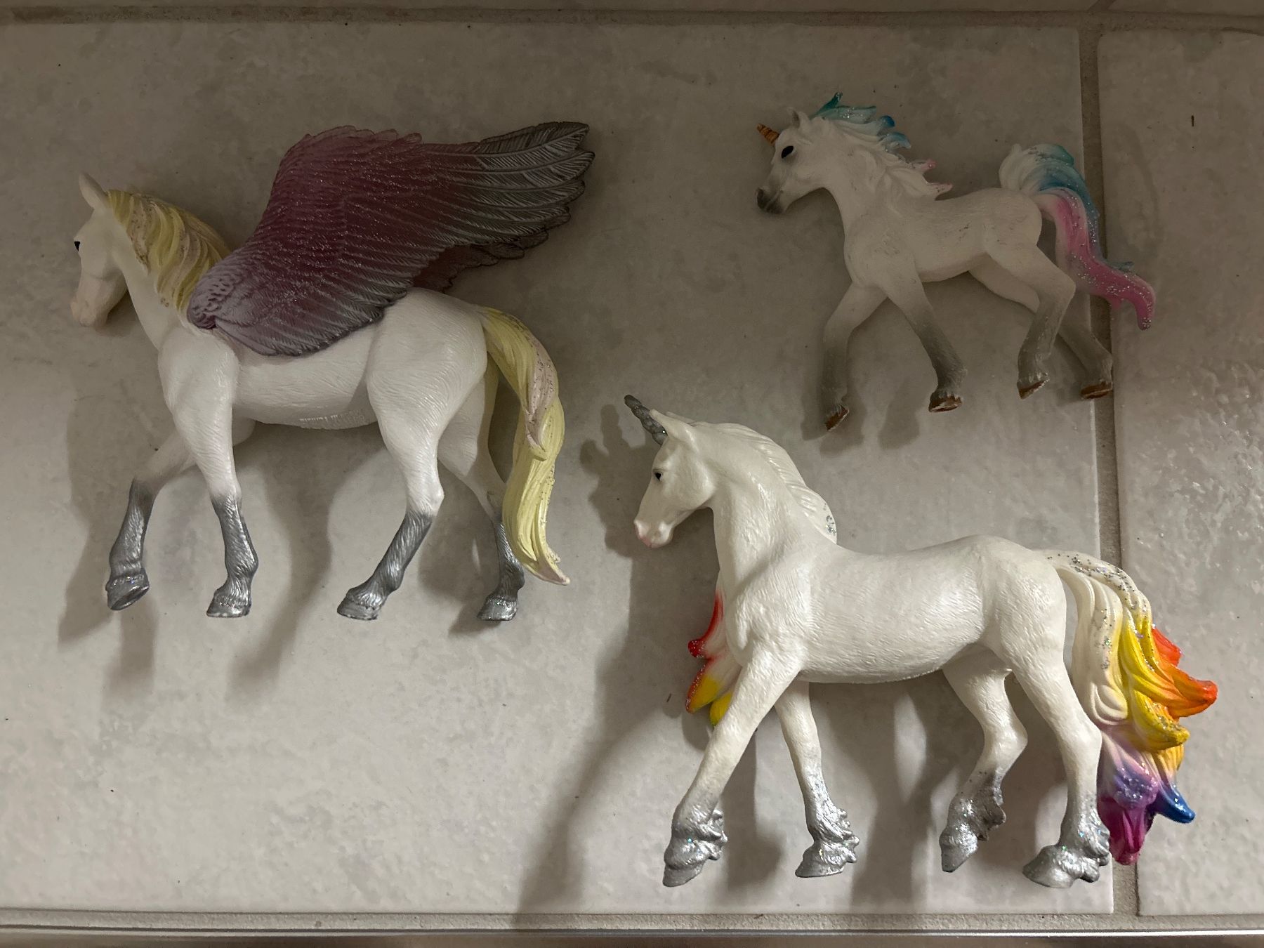 Schleich Giocattoli: Schleich Einhorn / Pferd – Usato da Lostorf venduto da Venice16 1
