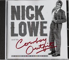 Nick Lowe and his cowboy outfit