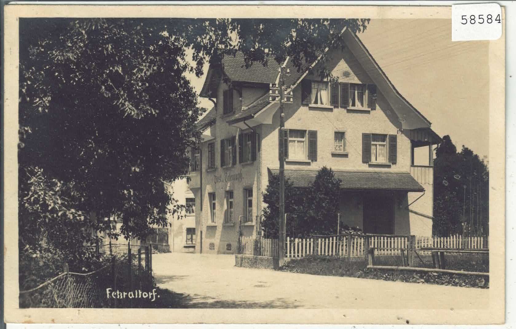 Ansichtskarten: Fehraltorf - Post & Telegraph – Gebraucht aus Ettingen von Kartenplanet