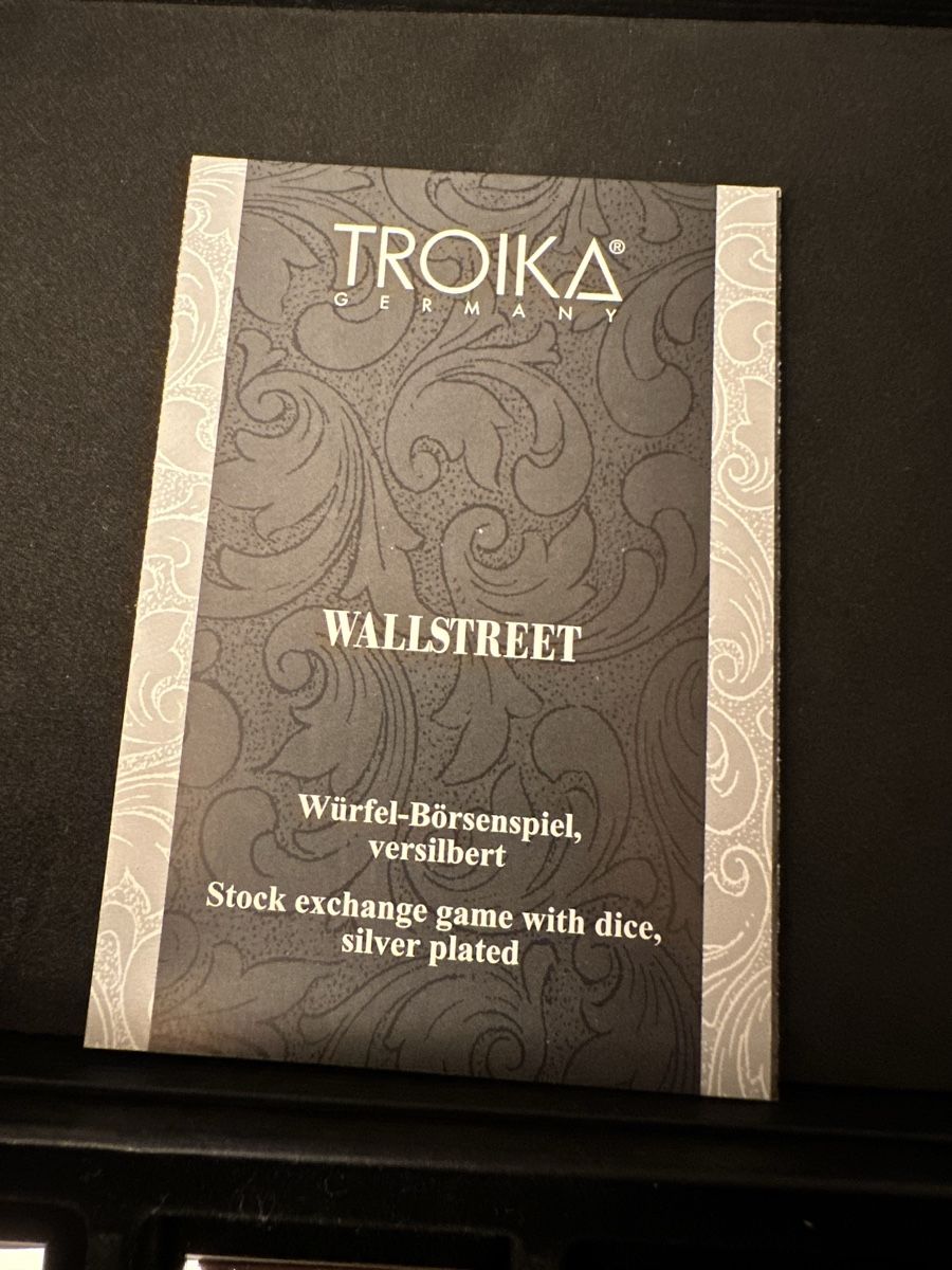 Giochi: Troika - Wallstreet - Spiel – Nuovo e nell'imballaggio originale da Liestal venduto da Tschopp77 2