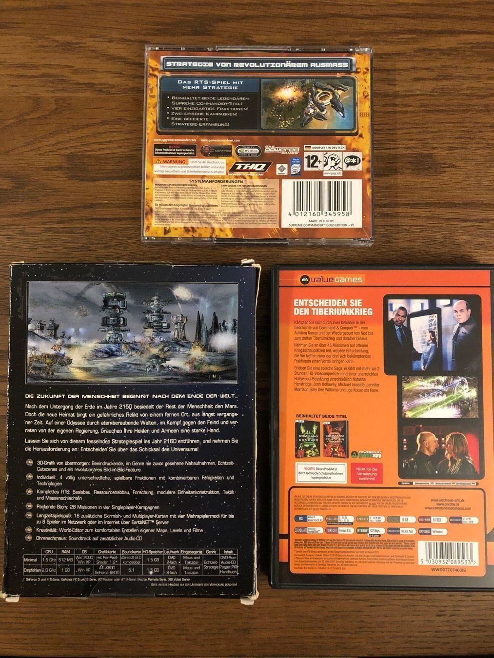 Giochi: Supreme Commander, C&C 3, Earth 2160 – Usato da Windisch venduto da sevenless91 1