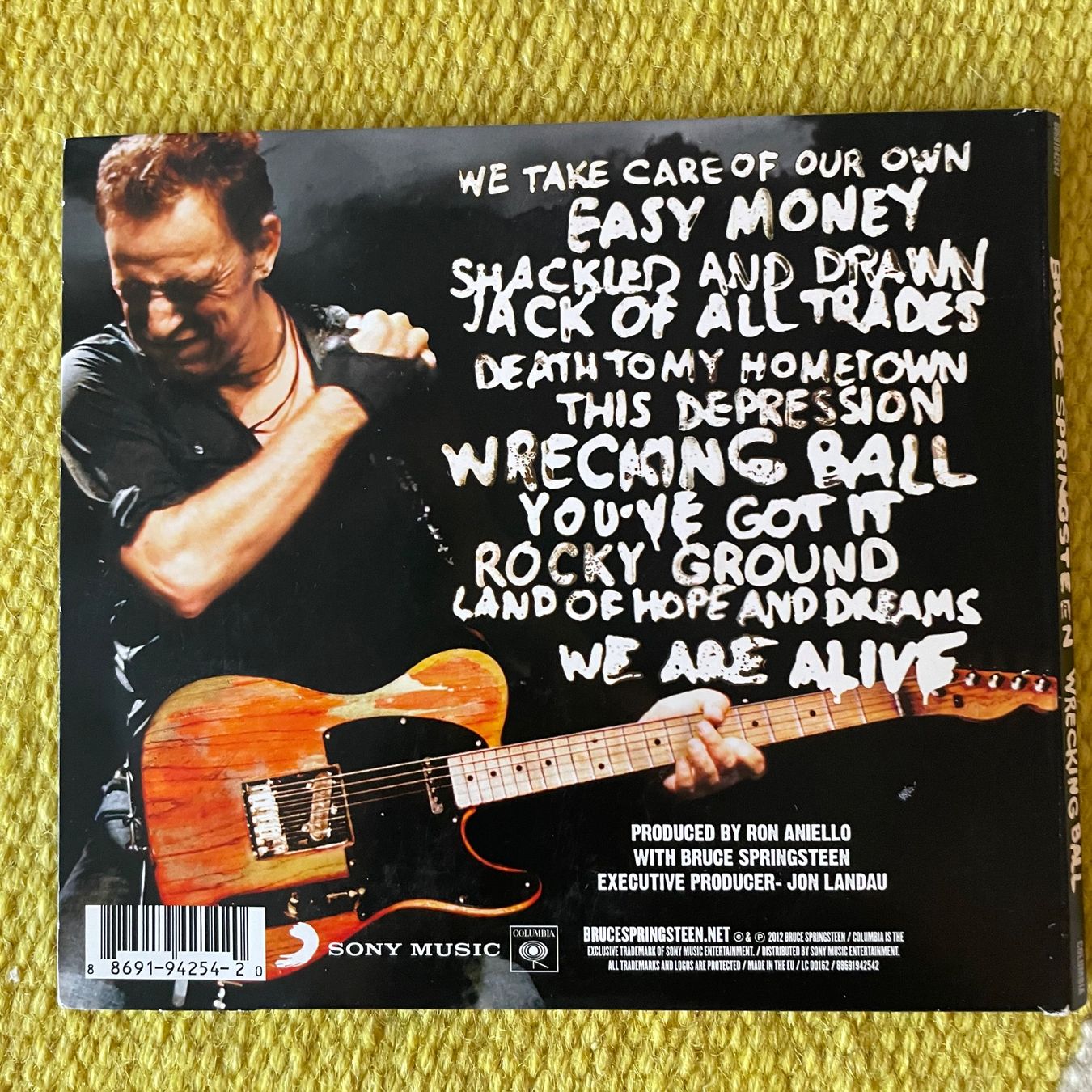 CD: BRUCE SPRINGSTEEN-WRECKING BALL (DIGIPACK) – Usato da Rorschacherberg venduto da CD-Roli 1