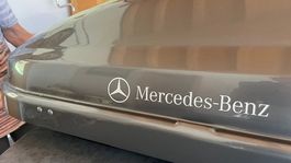 Dachbox Mercedes-Benz Anthrazit mit Zubehören