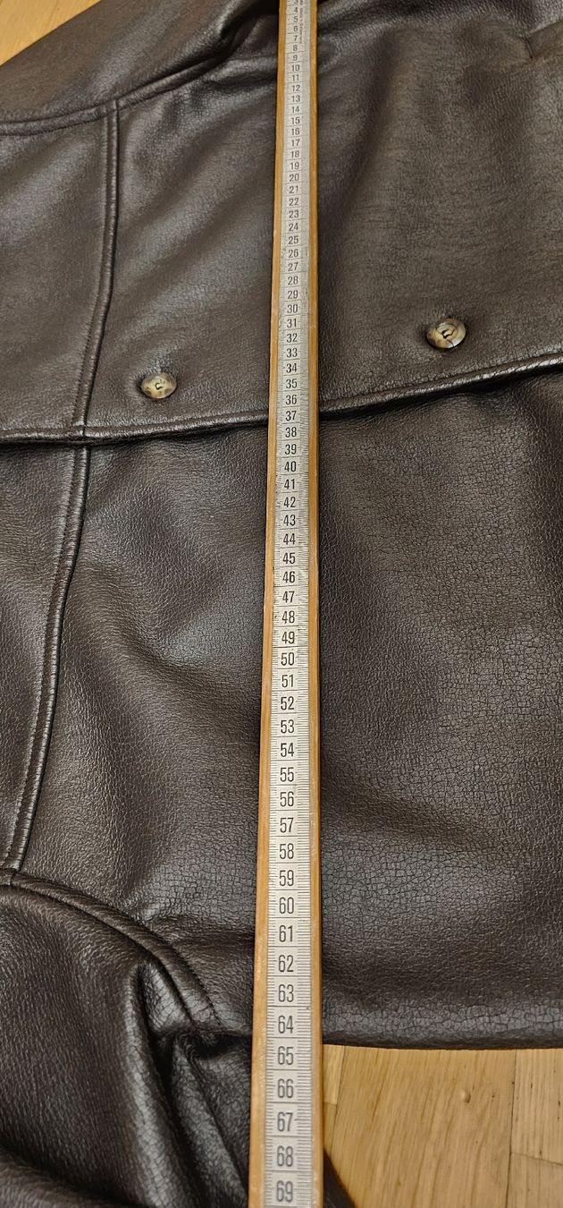 Giacche: Schwarze Jacke im Leder Look gr.XL – Usato da Ferden venduto da jemyce 3