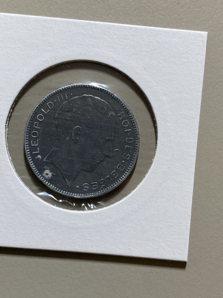 Tutti le monete: Belgique - 5 francs - 1945 - Français  – Usato da Payerne venduto da Mike1682 1