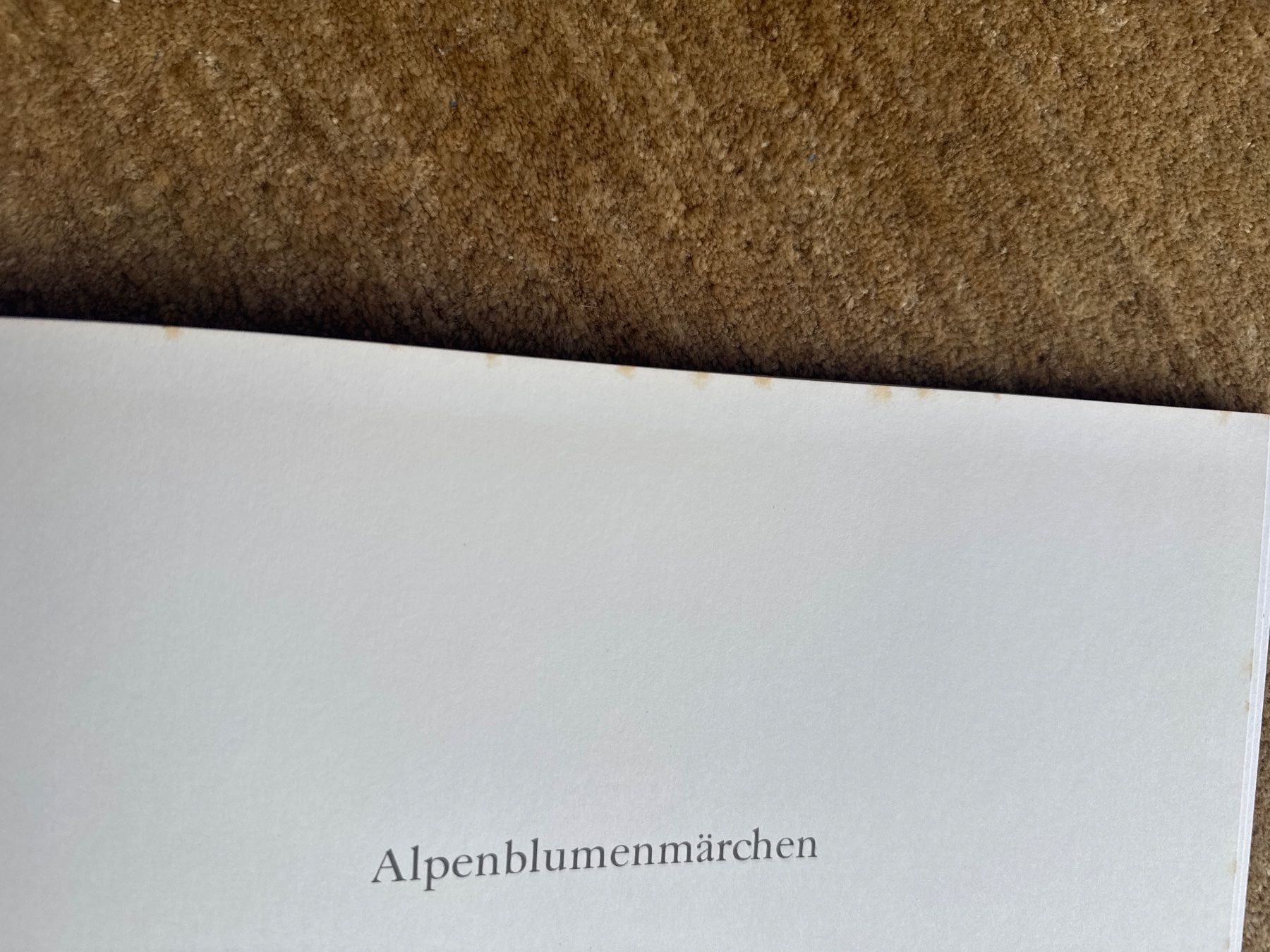Libri: Alpenblumenmärchen - Ernst Kreidolf – Usato da Aarau venduto da Kilauea 7