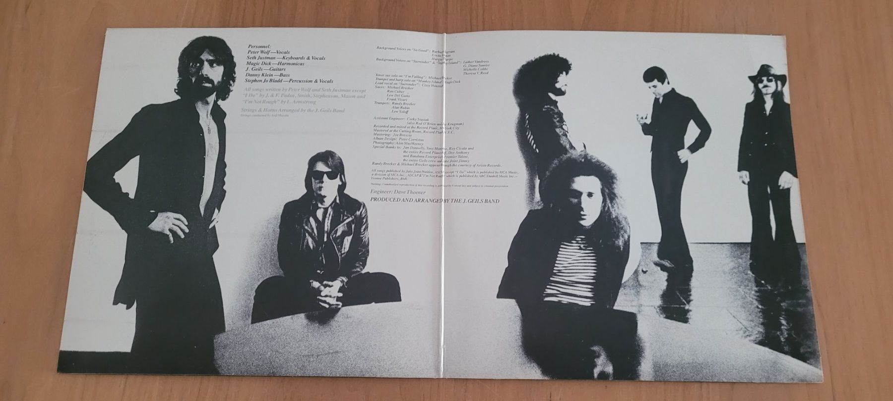 Schallplatten: LP  The J. Geils Band – Gebraucht aus Martigny von MZ-67 1