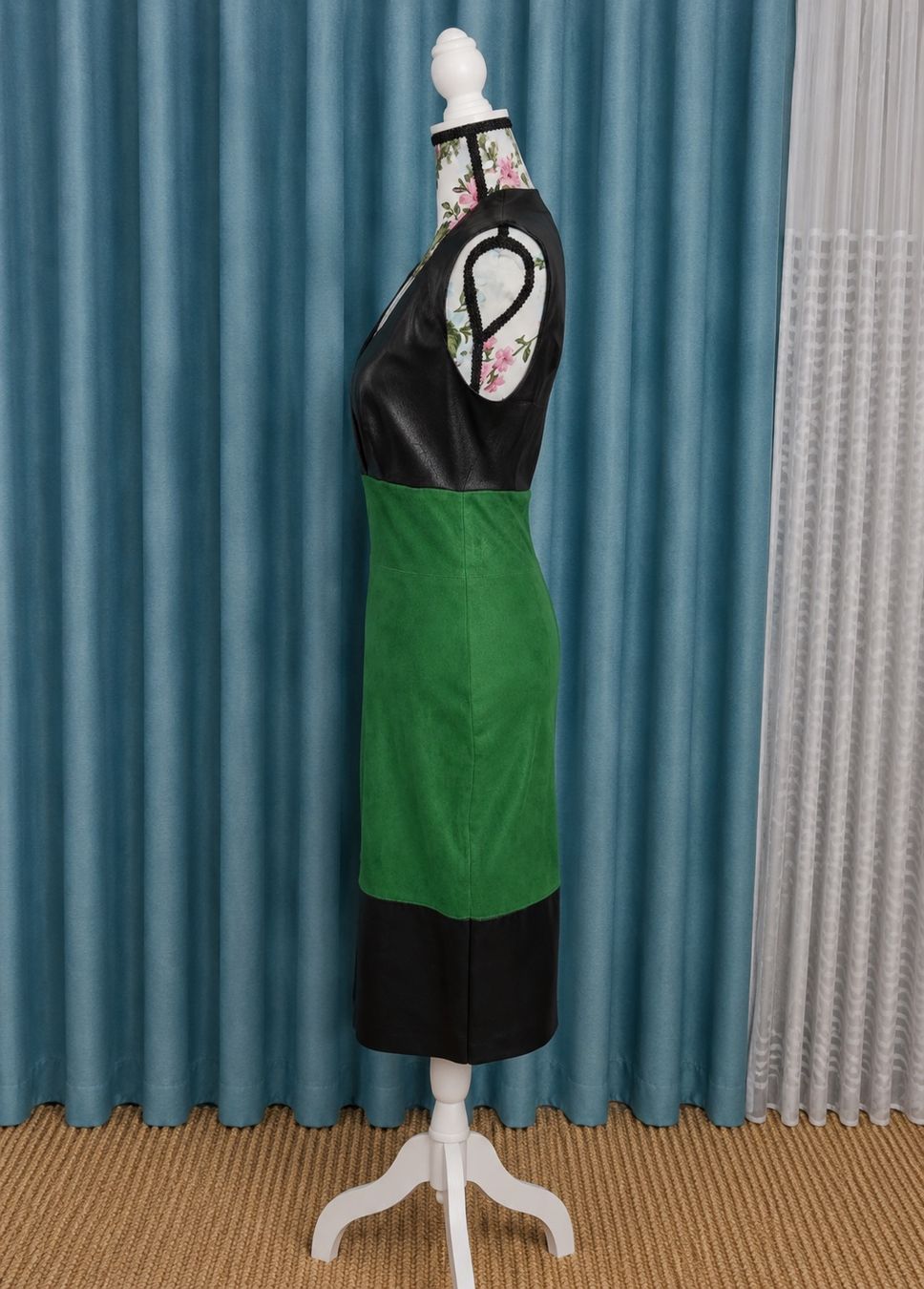 Kleider: Kleid Jutrois mit Lederelementen, Gr.38 – Neu (gemäss Beschreibung) aus Fällanden von ekaterinatheissl 3