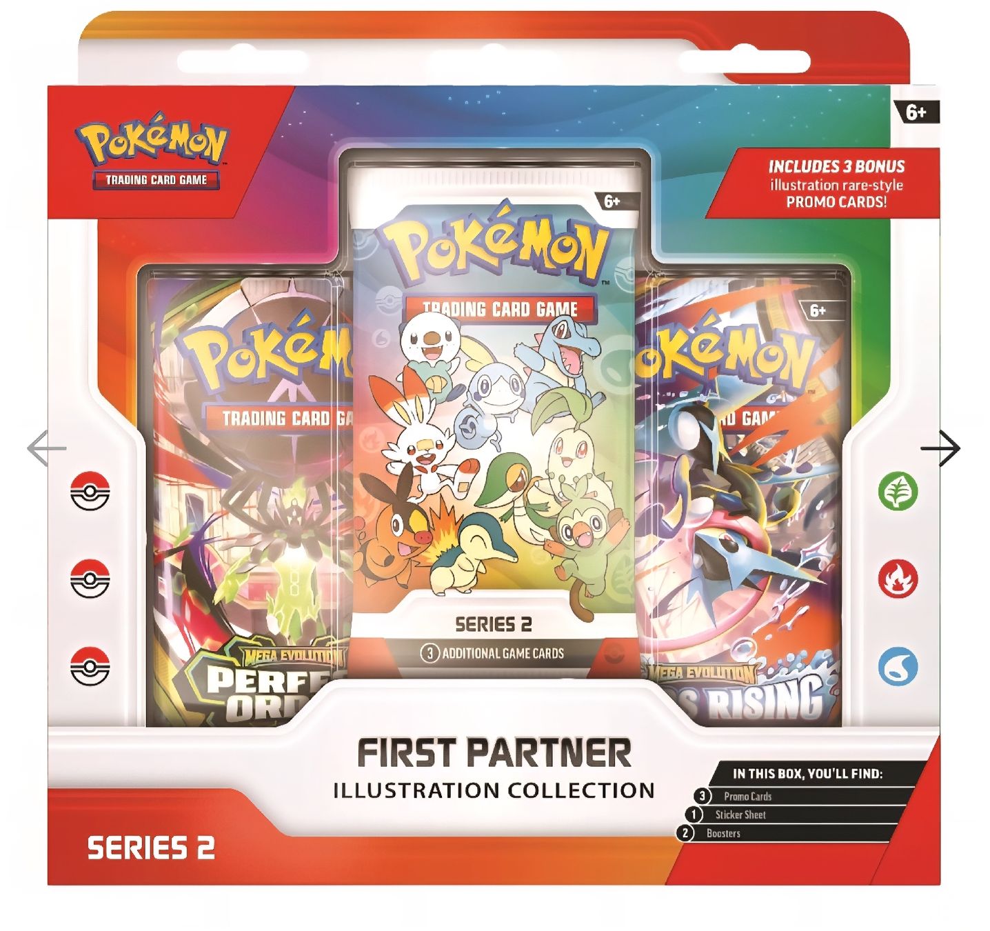 Pokémon Carte collezionabili: Pokémon First Partner Series 2 Illustration Collection EN – Nuovo e nell'imballaggio originale da Steffisburg venduto da MyTick 1