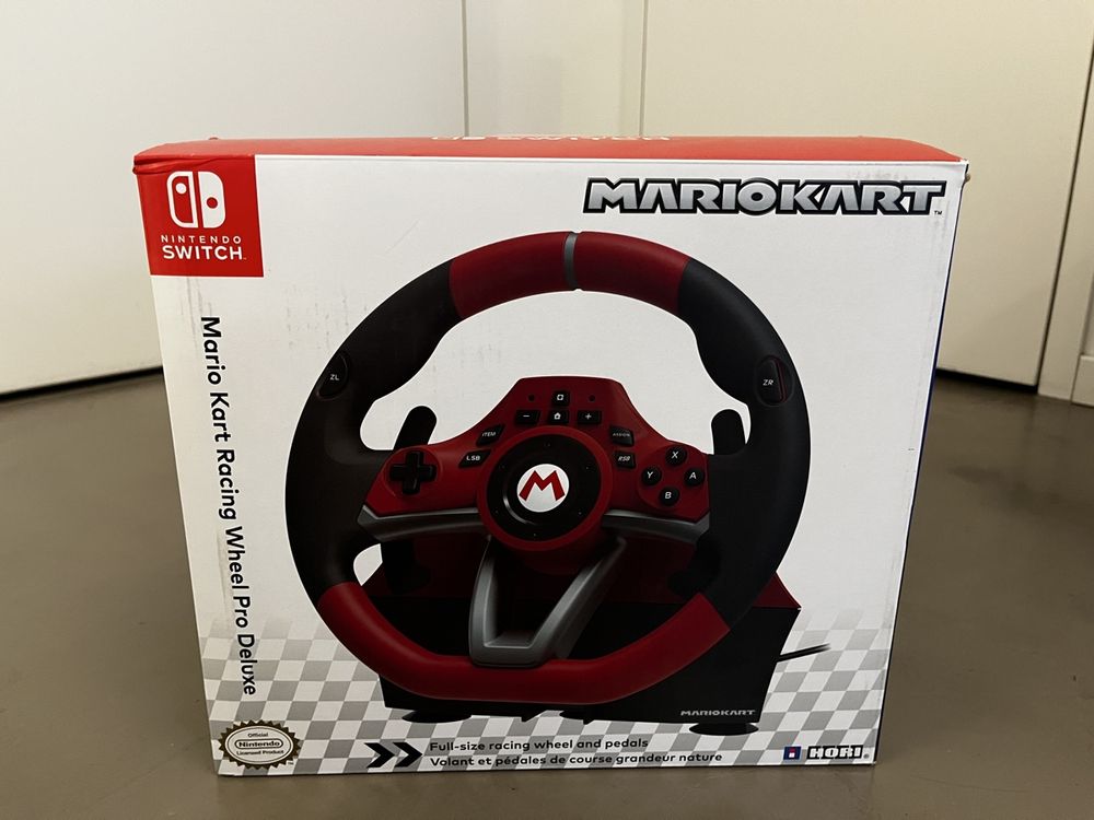 Mario Kart Racing Wheel Pro Deluxe (Neu (gemäss Beschreibung)) in ...