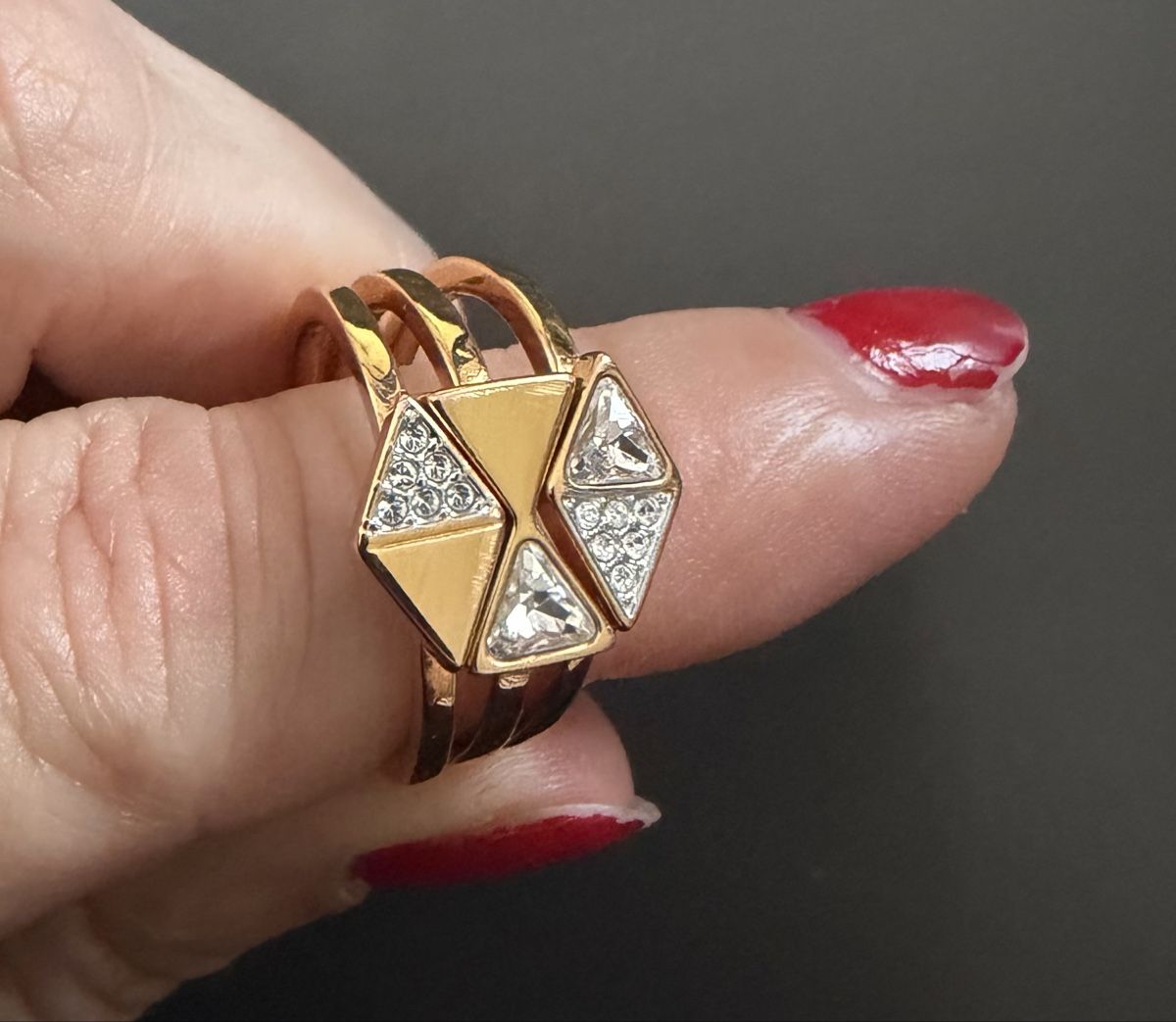 Swarovski Anelli: Swarovski Ring rosé – Usato da Luzern venduto da Pool33 4