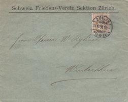 Zürich-Schweiz.Friedens-Verein,Brief1894