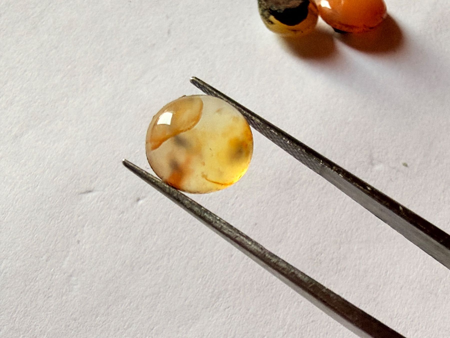 Pierres précieuses: 3er Set wunderschöne Opal Cabochons. – D'occasion à Zuerich par SonderArt-Wertgut 2