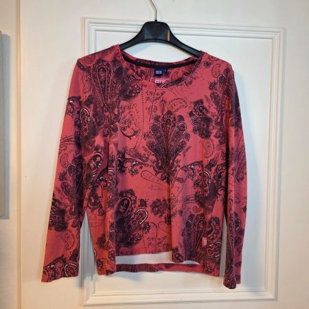 CECIL Shirt Langarm Rosa Gr. M