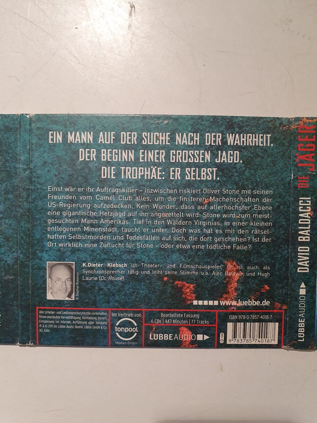 Audiolibri: Hörbuch David Baldacci - Die Jäger – Usato da Zürich venduto da loosebone 3
