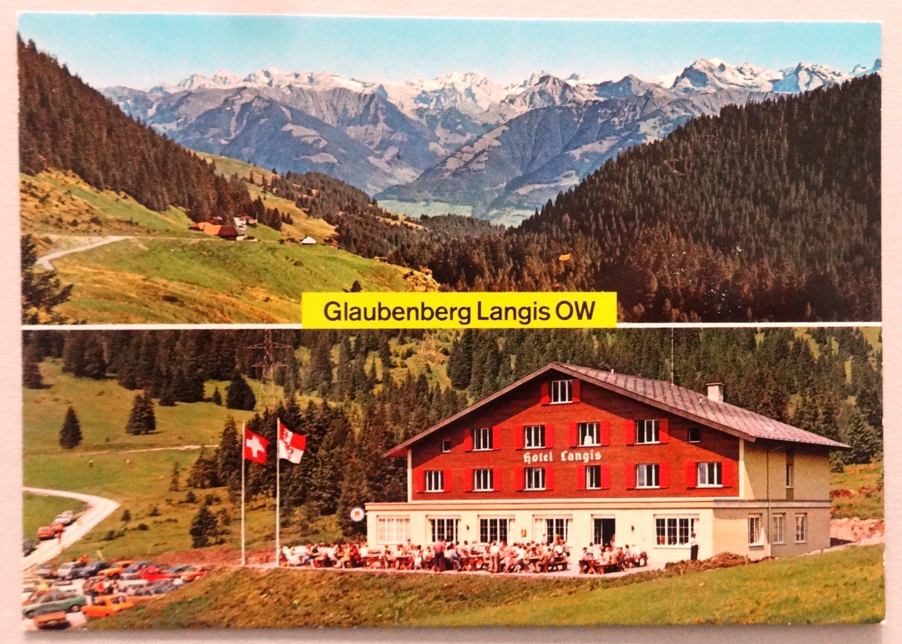 Cartes postales: Glaubenberg Langis OW – D'occasion à Fétigny par Billy2miny