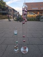 Galileo Thermometer 2er Set Glas bunt guter Zustand