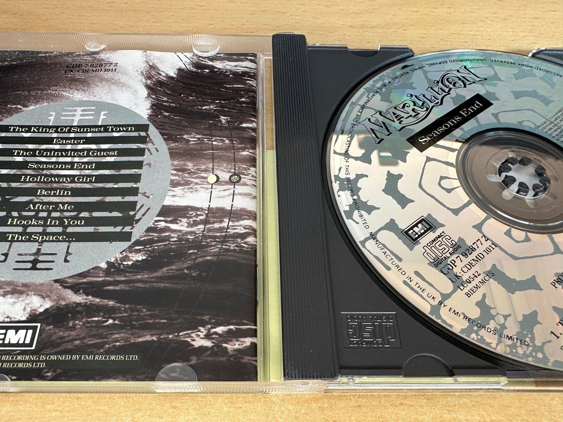 CD: Marillion – Seasons End – Usato da Rikon im Tösstal venduto da Alpenmutz 2