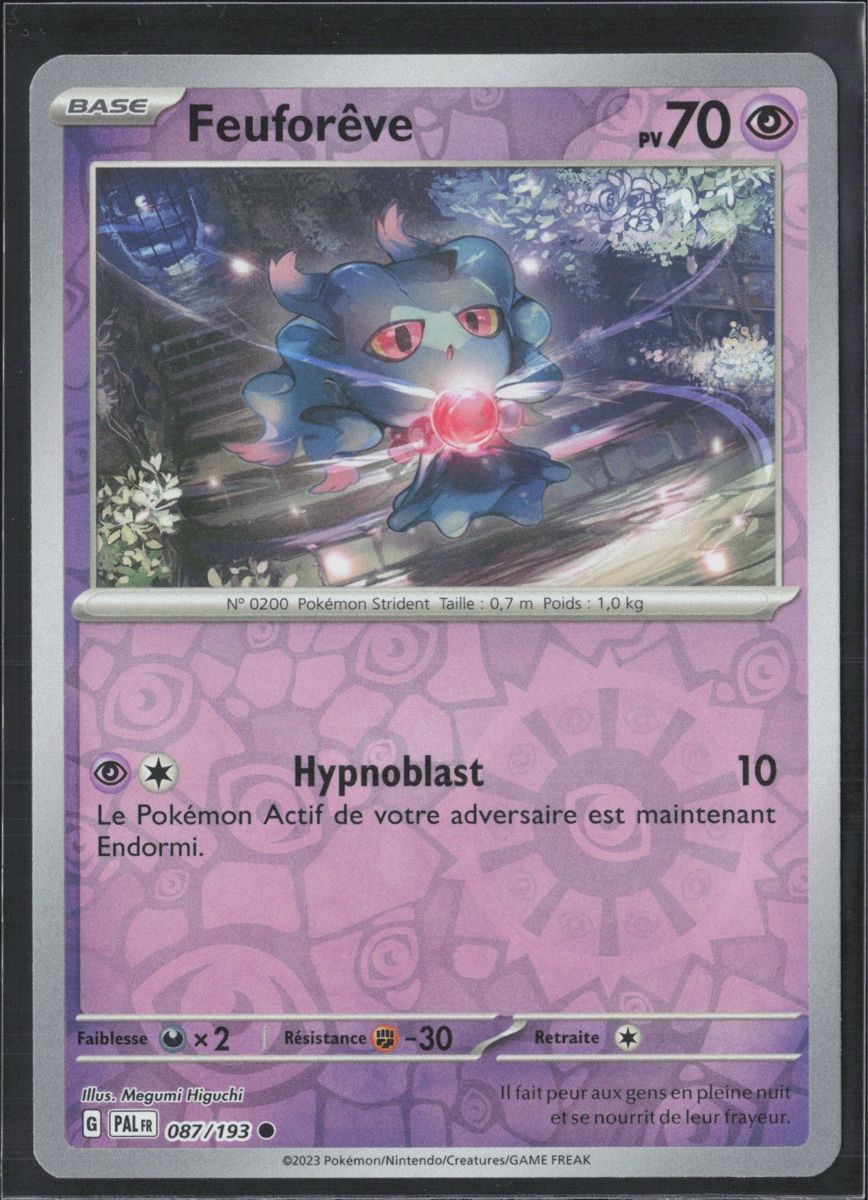 Pokémon Carte collezionabili: POKÉMON / Feuforêve / Paldea Evolved 🇫🇷  – Usato da Herzogenbuchsee venduto da TCG-High-Quality