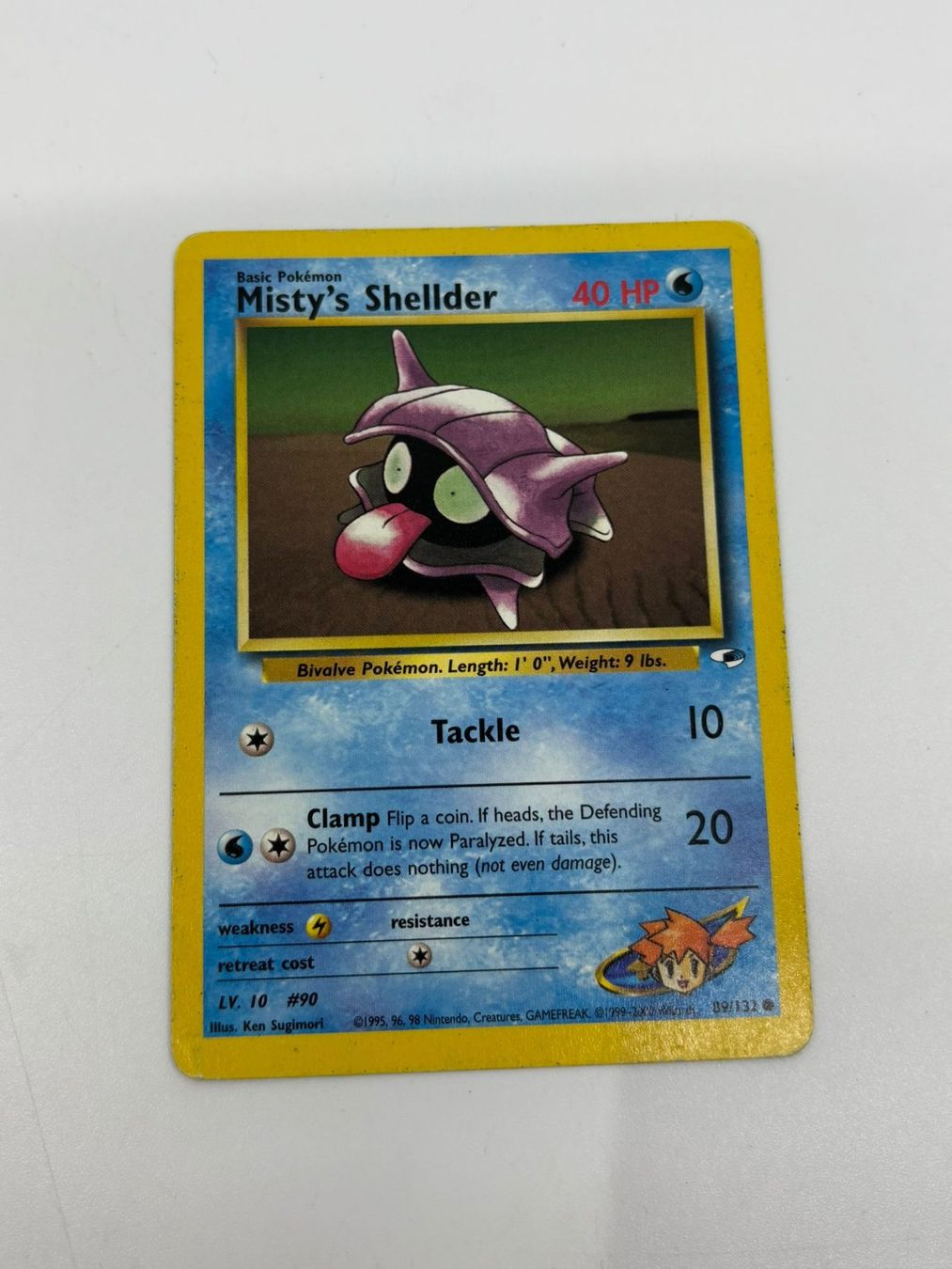 Pokémon Carte collezionabili: Pokemon-Karte Misty's Shellder 89/132 – Usato da Herisau venduto da Seyashop1