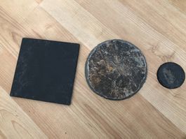 3er Set: Untersetzer aus Schiefer - Zeitlos & Praktisch