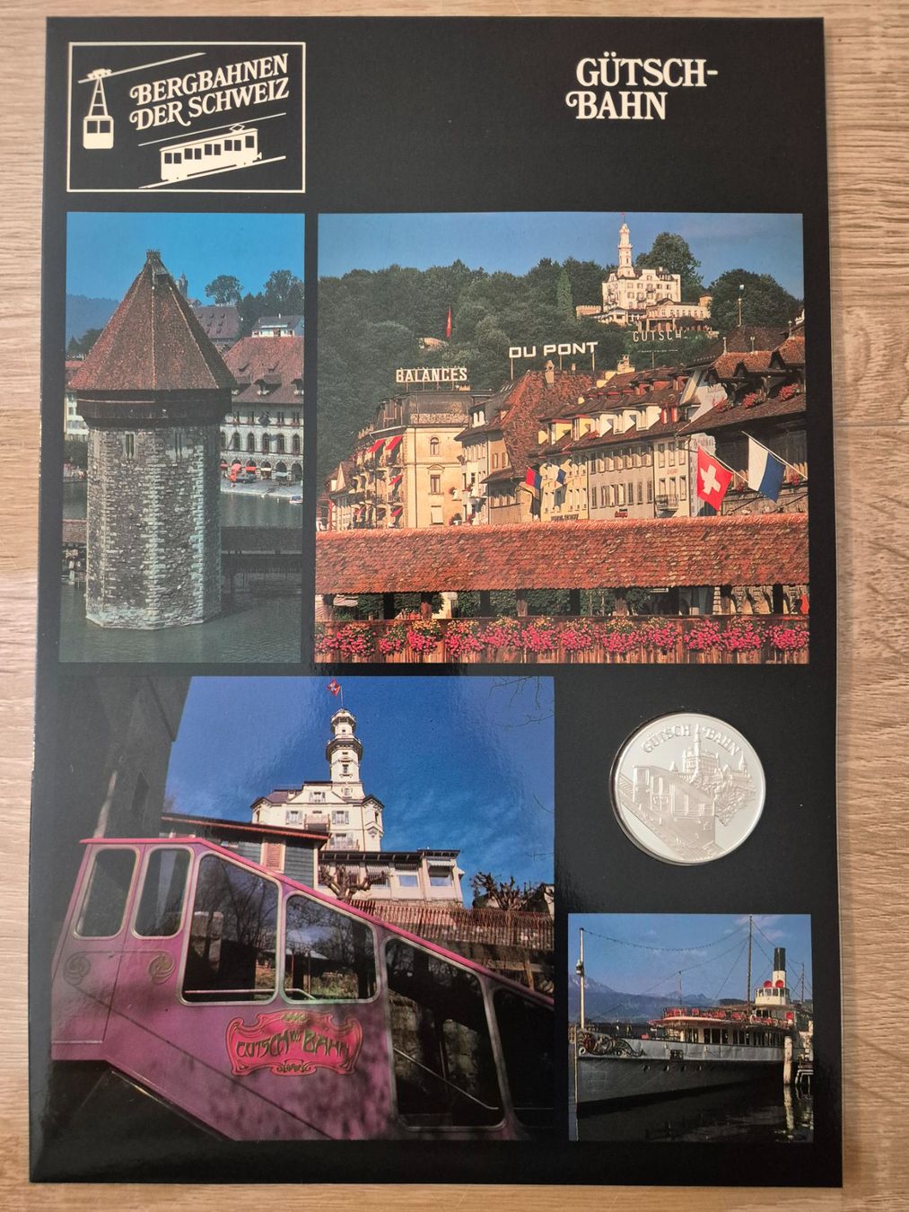 Medaglie: Bergbahnen der Schweiz Gütsch-Bahn ab 1 Fr. !! – Usato da Luzern venduto da Vreneli_1