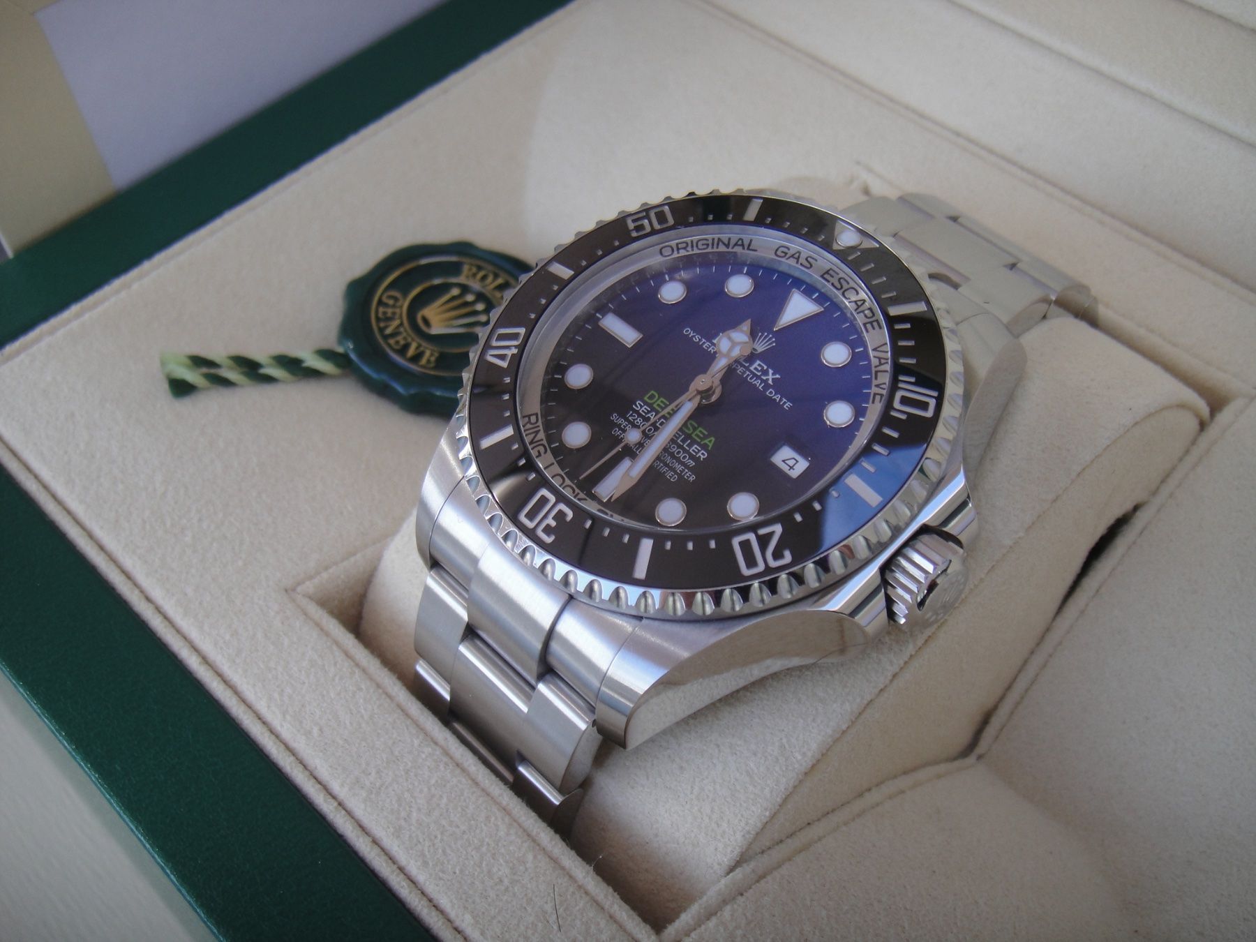 Rolex Orologi: Rolex / Deepsea D-Blue James Cameron / Full Set – Nuovo (secondo la descrizione) da Biberist venduto da keine-ursache