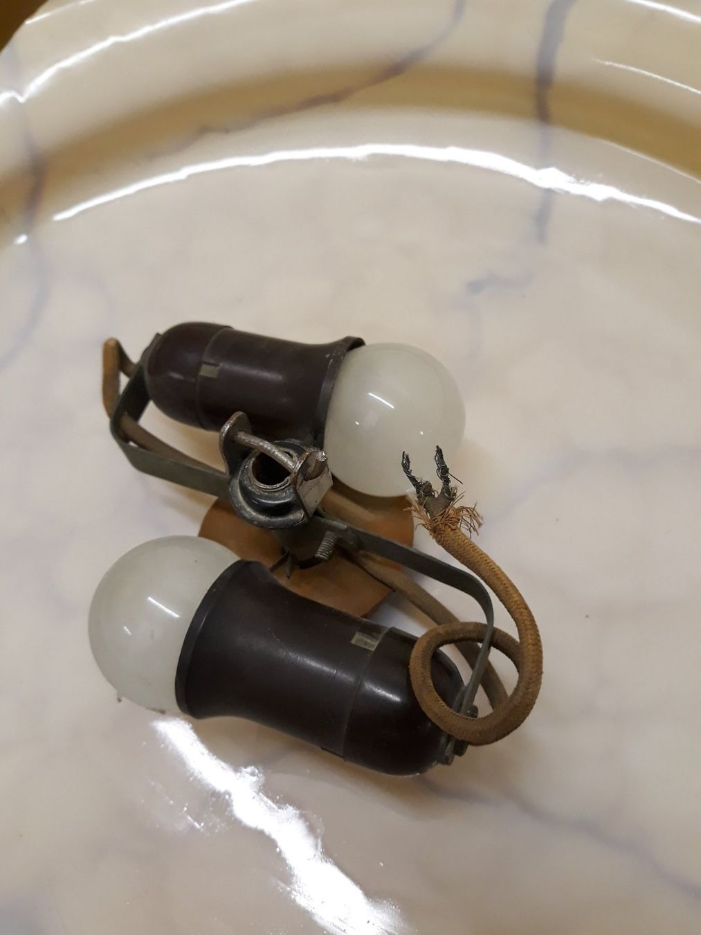 Lampadari & plafoniere: Deckenlampe mamorriert – Usato da Basel venduto da S.Wehrli72 3