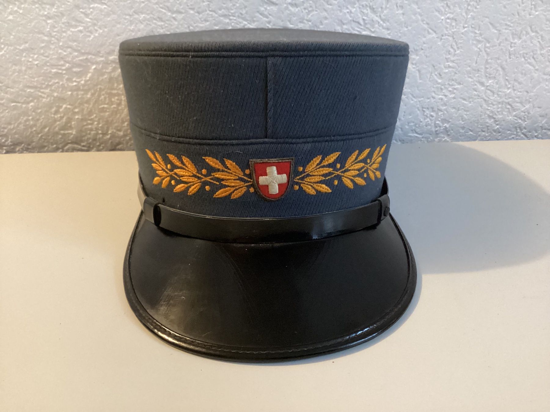 Schweizer Armee Uniformi: Casquette douane suisse – Usato da Vouvry venduto da marius09
