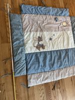 Krabbeldecke für Laufgitter Sterntaler Esel Emmi
