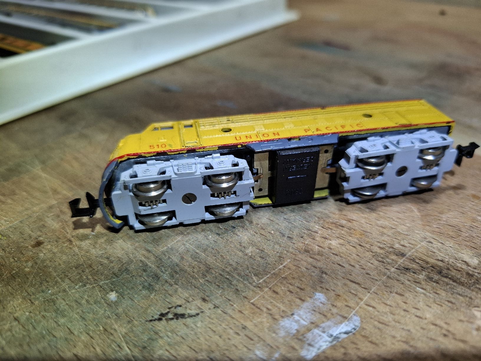 Modellini di ferrovie: Spur N Zug-Kombi Union Pacific – Usato da Flaach venduto da maniv6 4