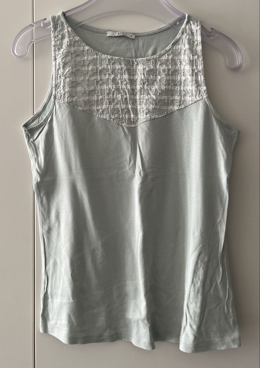 Blusen, T-Shirts & Tops: Damen Top EDC hellblau Grösse S – Gebraucht aus Basel von Lila11