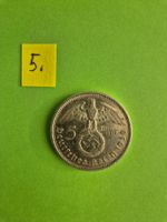 5 Deutsche Reichsmark 1936 A - Silber