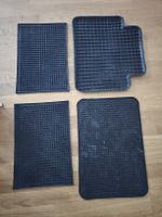 Tapis de sol auto caoutchouc 4 pièces différentes tailles
