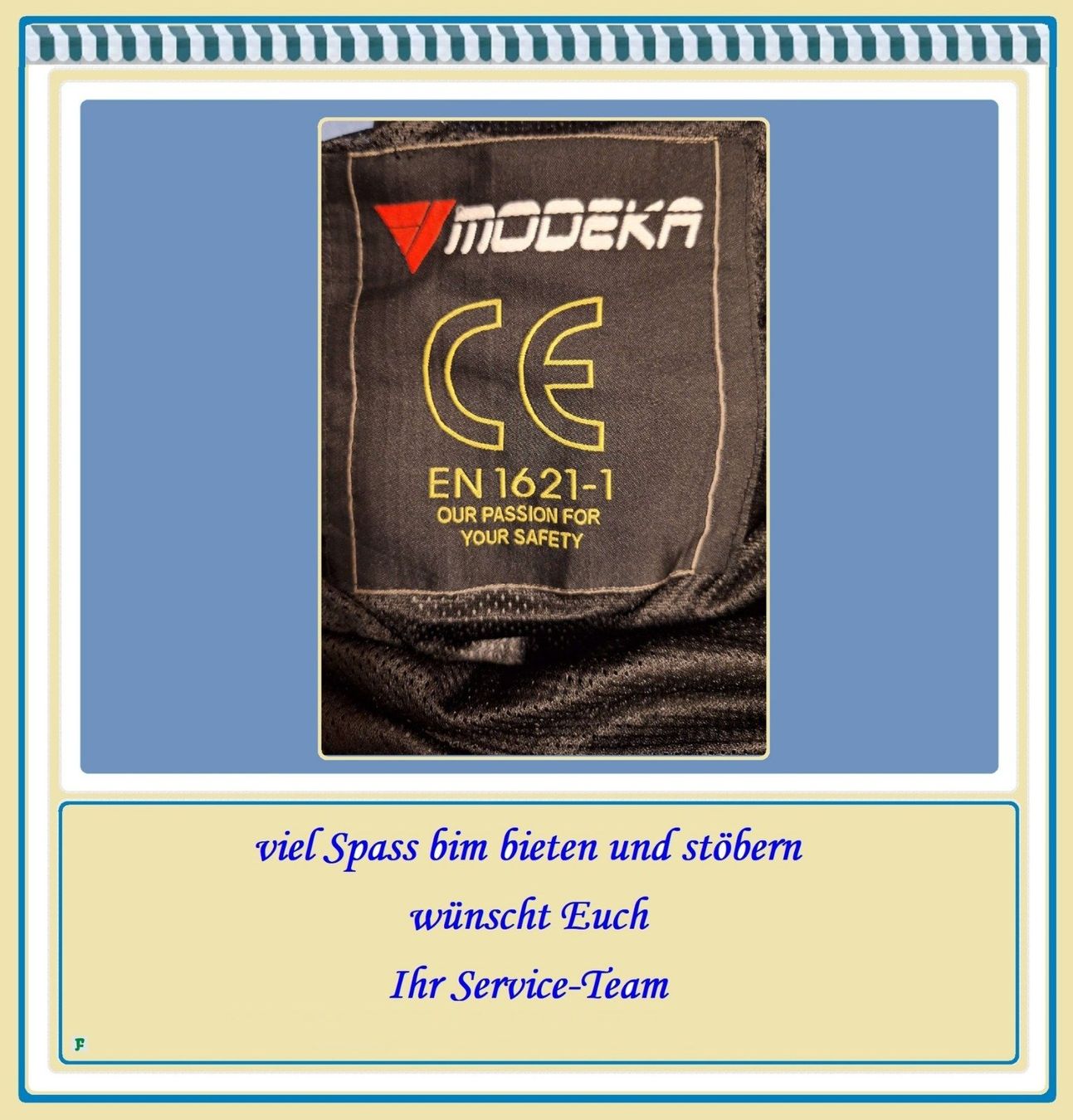Pantaloni: MODEKA • AMBER LADY • Motorradtextilhose – Nuovo e nell'imballaggio originale da Münchwilen TG venduto da FLOHMIFLITZER 3