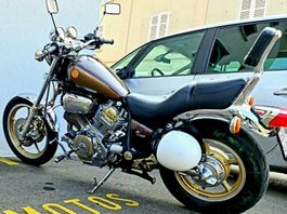 Yamaha XV 1000 schöner Chopper frisch ab MFK und Beiblatt