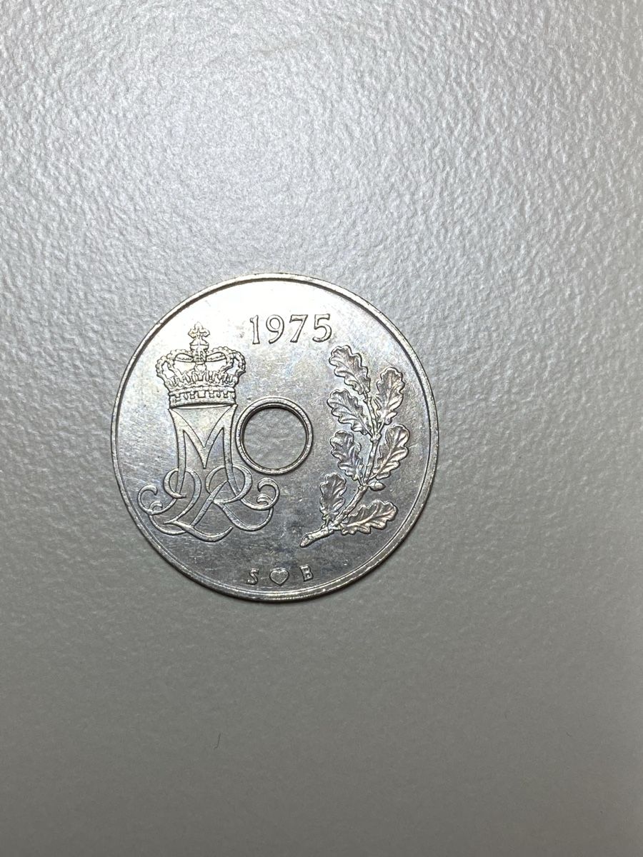 Tutti le monete: Danemark - 25 ore - 1975 – Usato da Payerne venduto da Mike1682