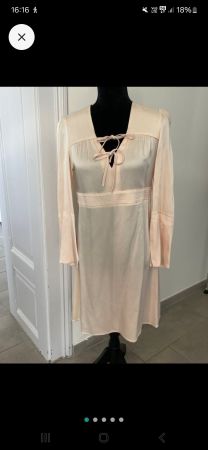Maje Seidenkleid rosé Gr. 36/S, neuwertig! 👗