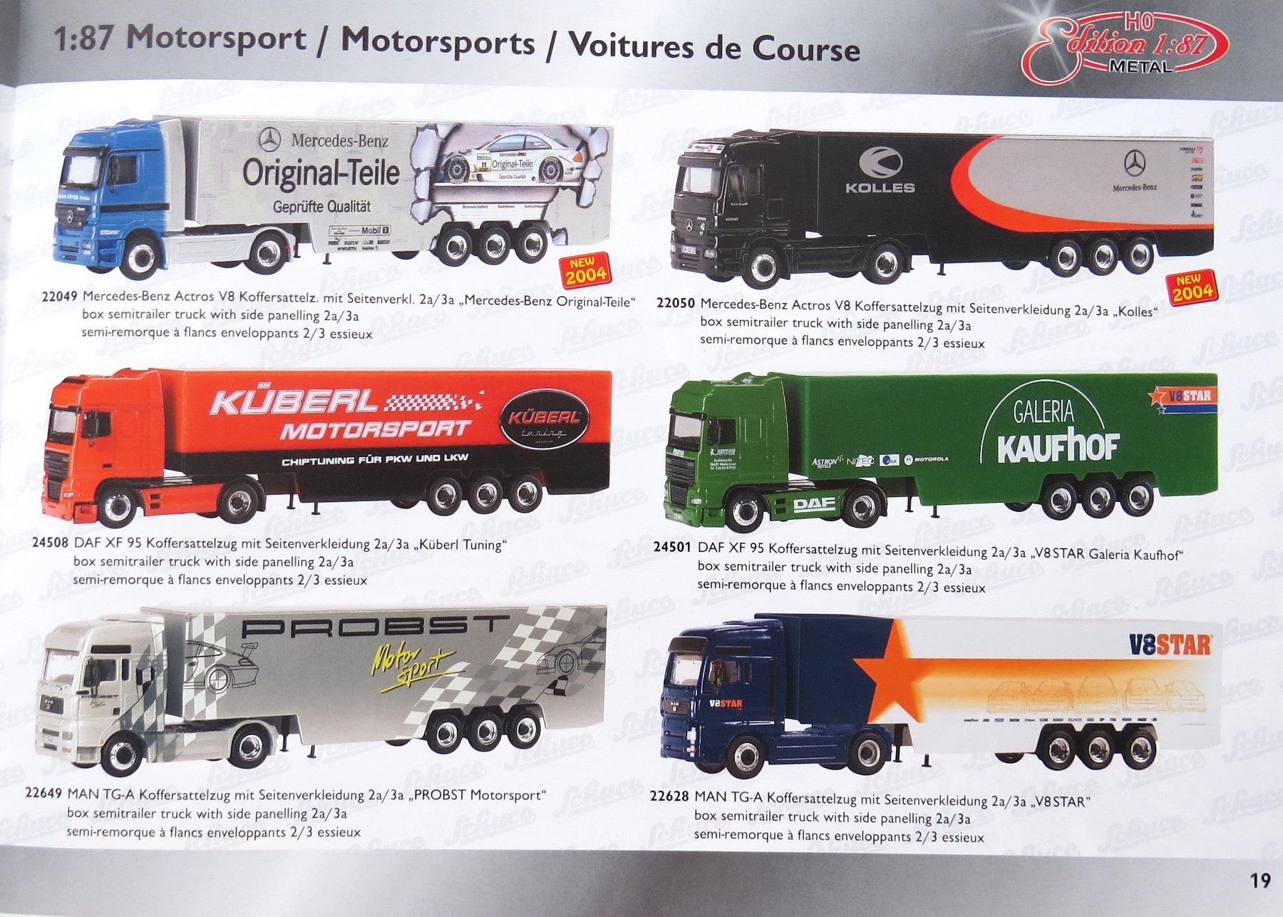 Schuco Modellini d'auto: Schuco 1:87 Katalog von 2004 – Nuovo (secondo la descrizione) da Ettingen venduto da campione_1