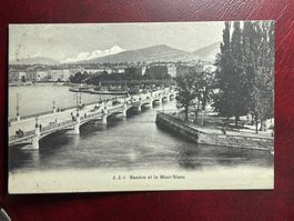 Genève et le Mont Blanc - 1909
