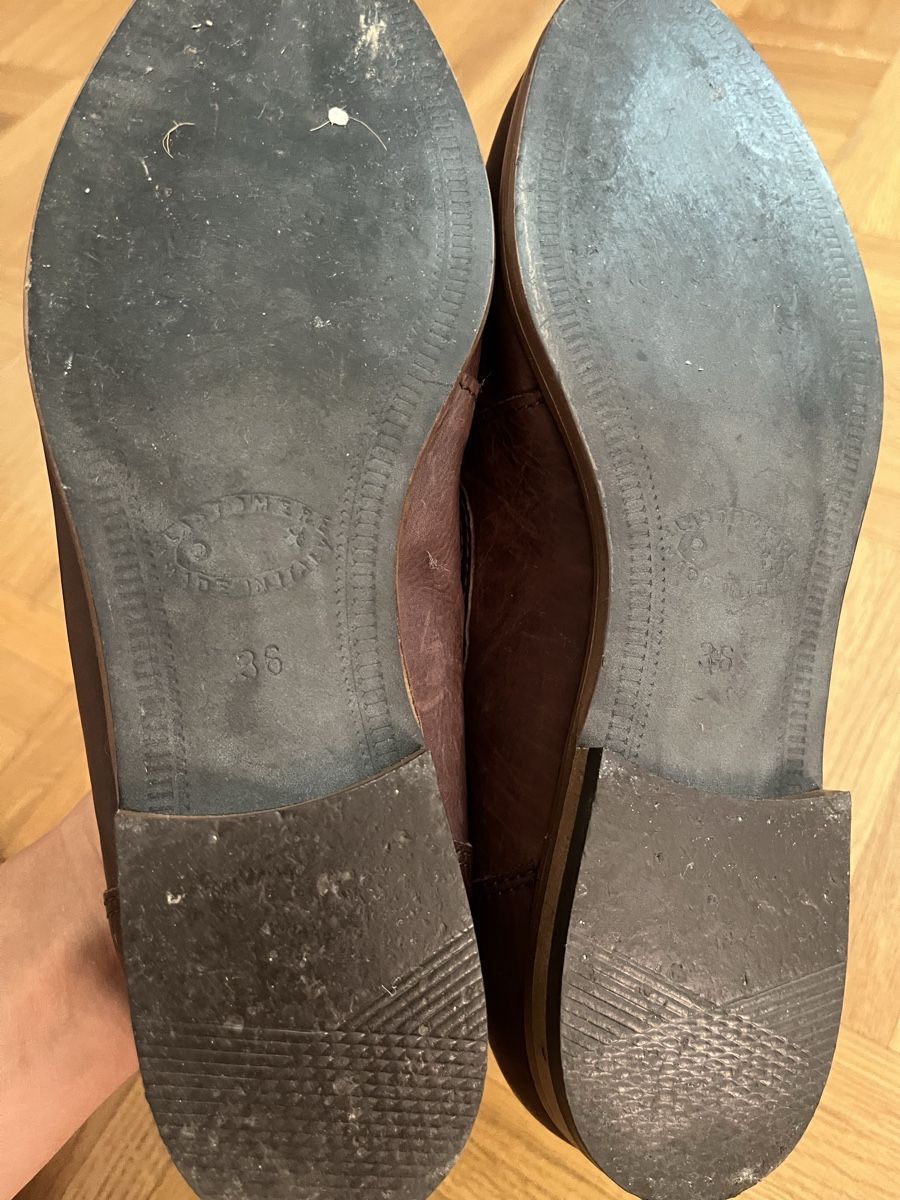 Scarpe da donna: Mocassins 35/36 en cuir  – Usato da Bellevue venduto da utilisatratice 2
