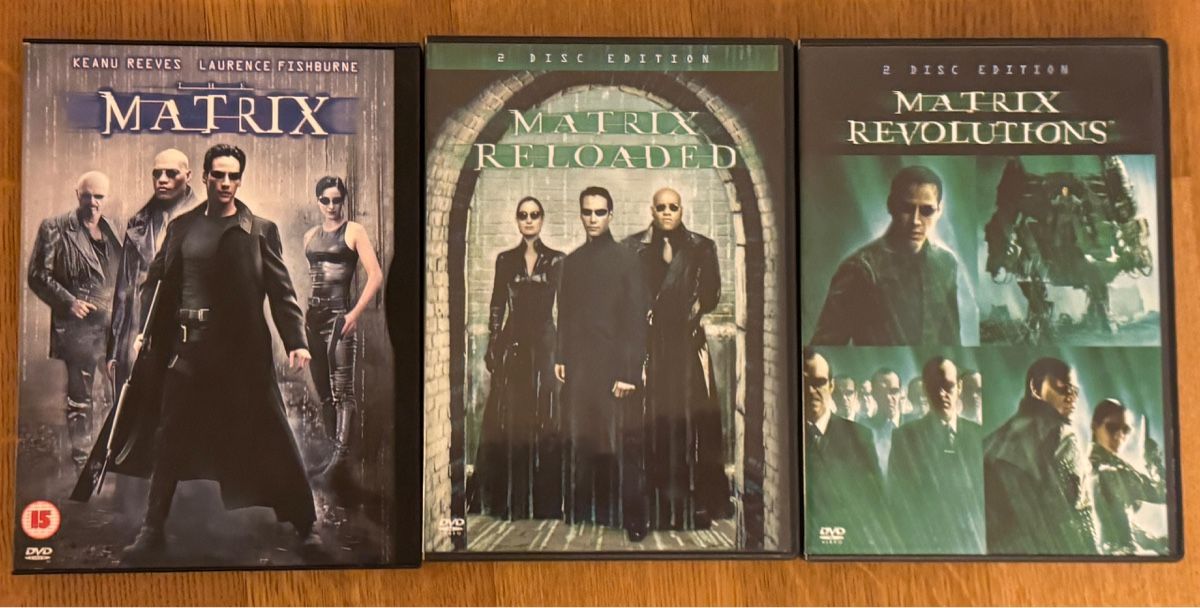 Alle DVDs: DVD: Matrix 1-3 – Gebraucht aus Belp von Smiley90