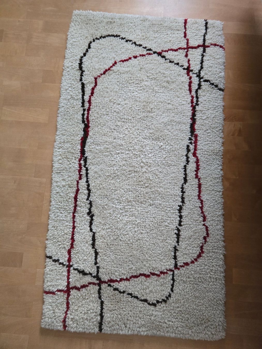Teppiche: Teppich: Berber-Teppich 70 x 140 cm-Prototyp – Gebraucht aus Romanshorn von Rachacha
