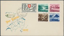1952 - Pro Patria - FDC ET