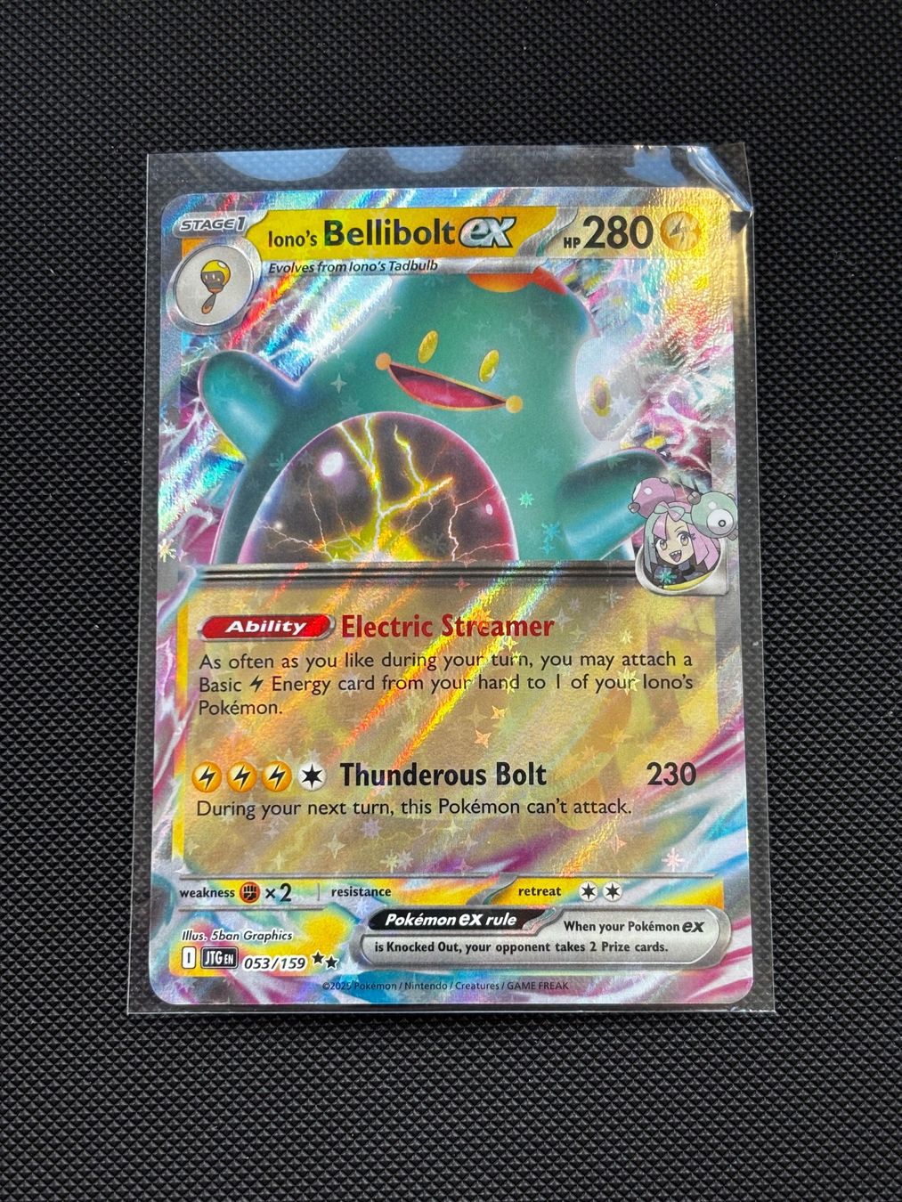 Pokémon Sammelbilder & Trading cards: En - Iono’s Bellibolt Ex 053/159 - Pokémon – Neu (gemäss Beschreibung) aus Neuchâtel von caraadryn