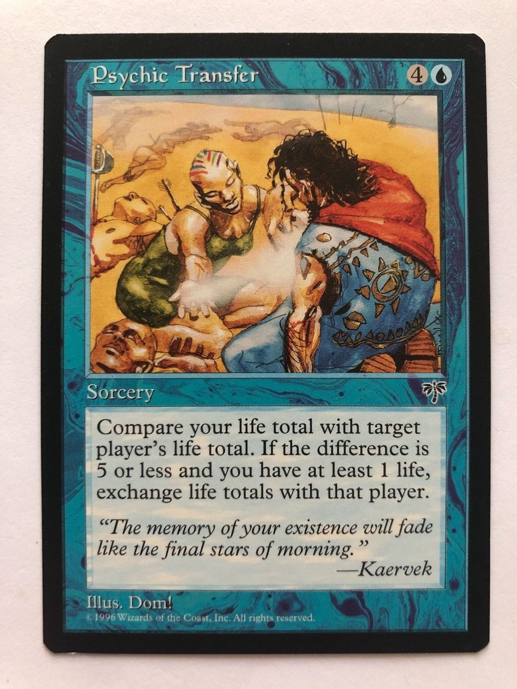 Cartoline: MTG - Psychic Transfer – Usato da Zürich venduto da T_H_O_M_A_S