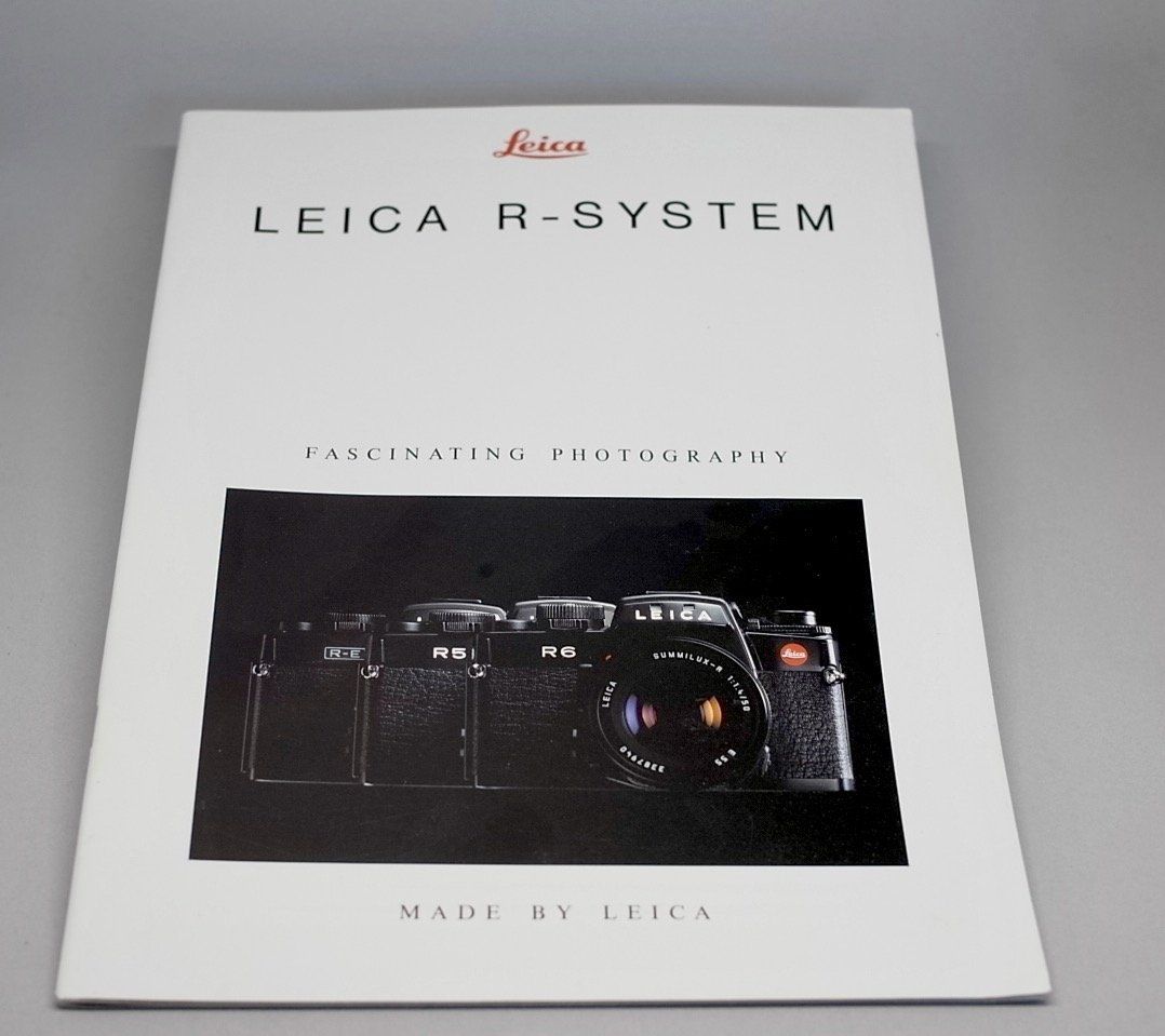 Leica Kamera: Leica R6 R5 R-E Prospekt Brochure Katalog – Gebraucht aus Valeyres-sous-Rances von Tinuu0