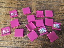 lego 60581 lot de 15 pièces Magenta Panel 1 x 4 x 3 with Sid